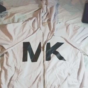 Micheal kors, medium zip up hoodie.